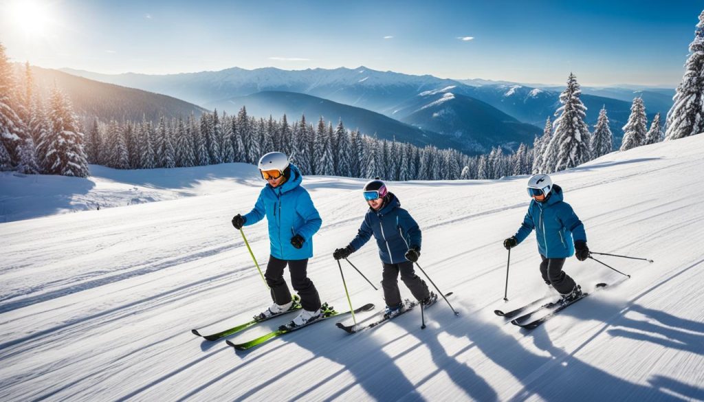Rodzinne wakacje na nartach w Karpaczu