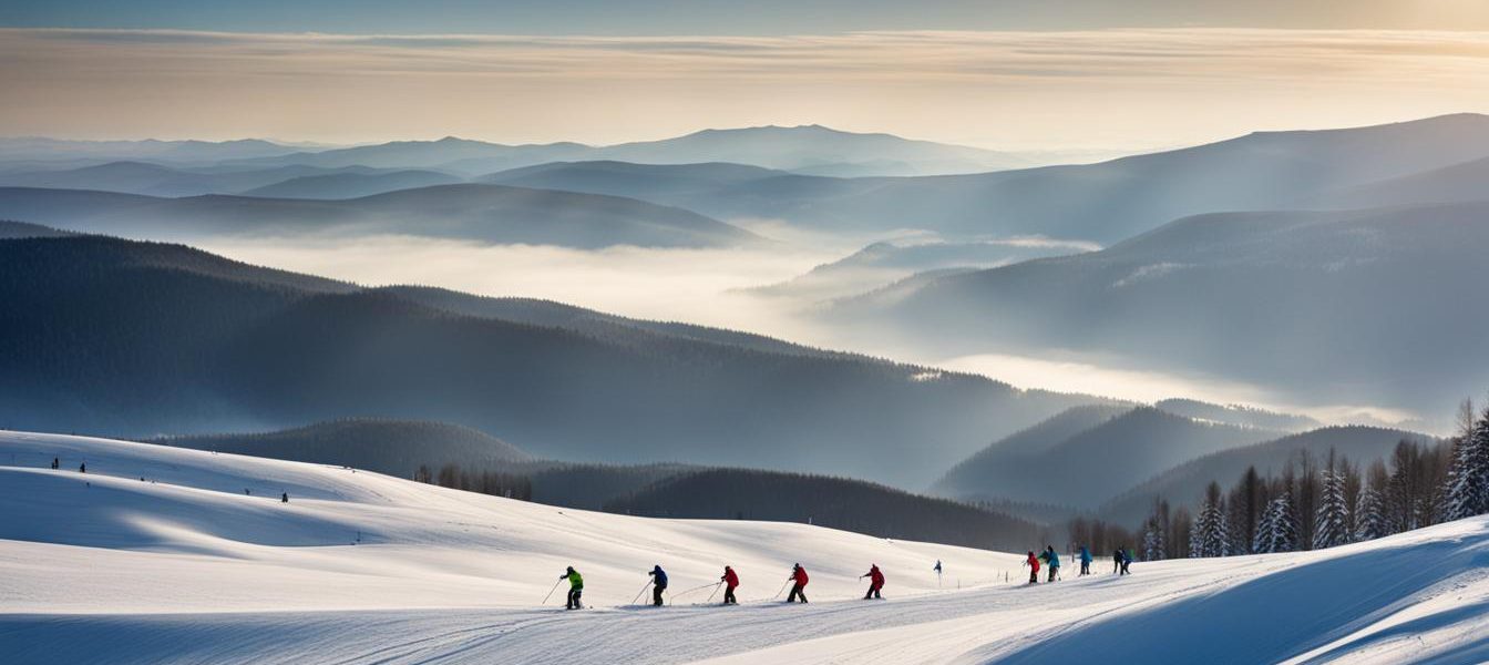 narty w bieszczadach