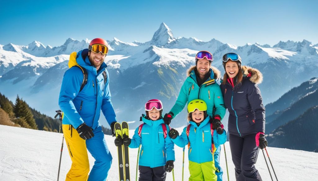 rodzinne wakacje na nartach